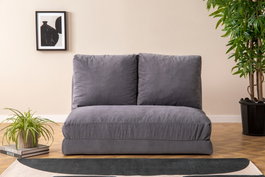 Atelier Del Sofa Taida - Sofá-cama de 2 plazas, Gris